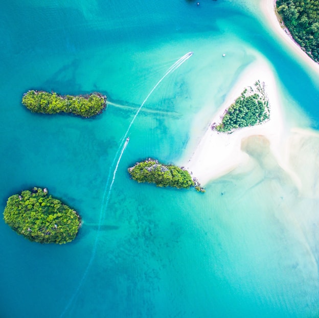 Beaches and islands
