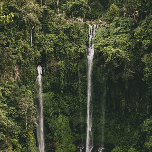 Waterfalls and nature