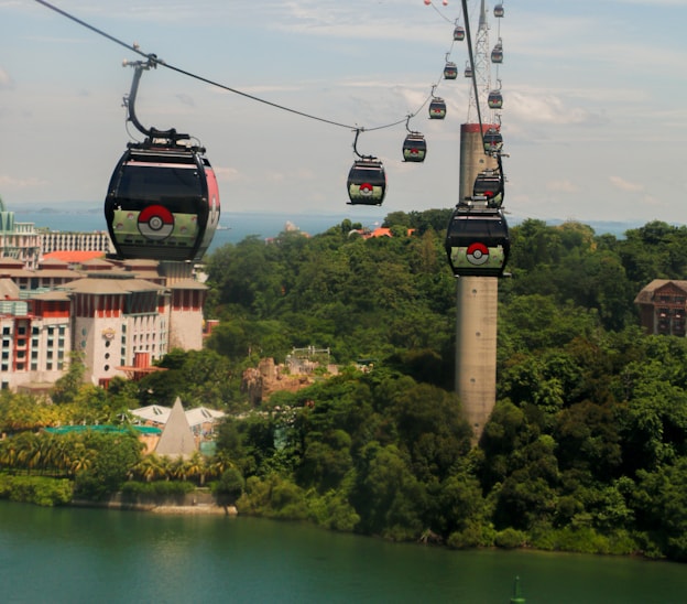 Sentosa cable car, Singapore